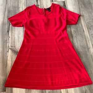 Red Sweater Dress